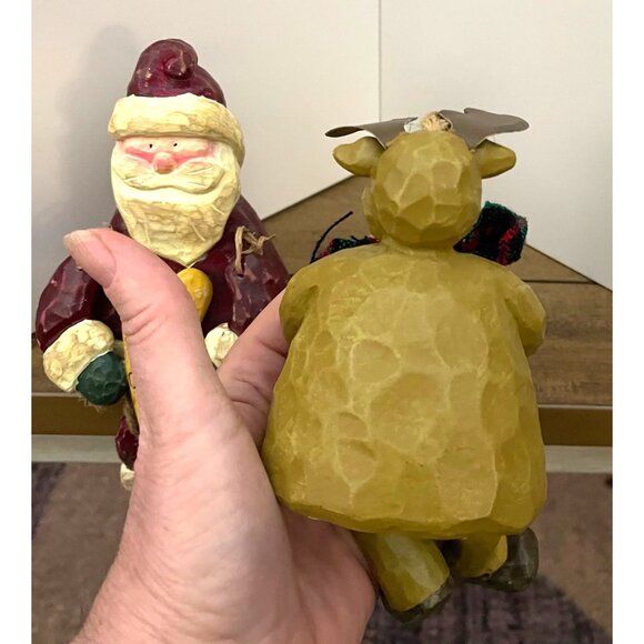 Santa & Reindeer Christmas Decor Set - Picture 4 of 4